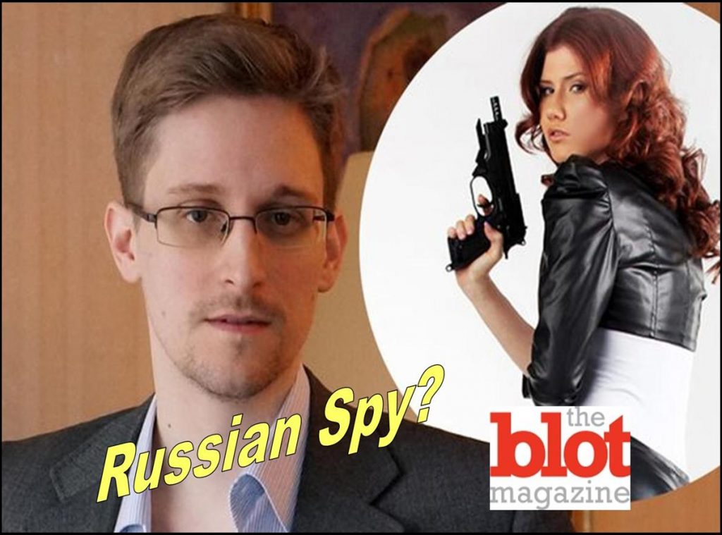BRAKING, Snowden Might Have Been a Russian Recruit All Along