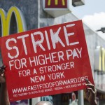 Fast Food Works Walk Off Job to Protest Low Wages