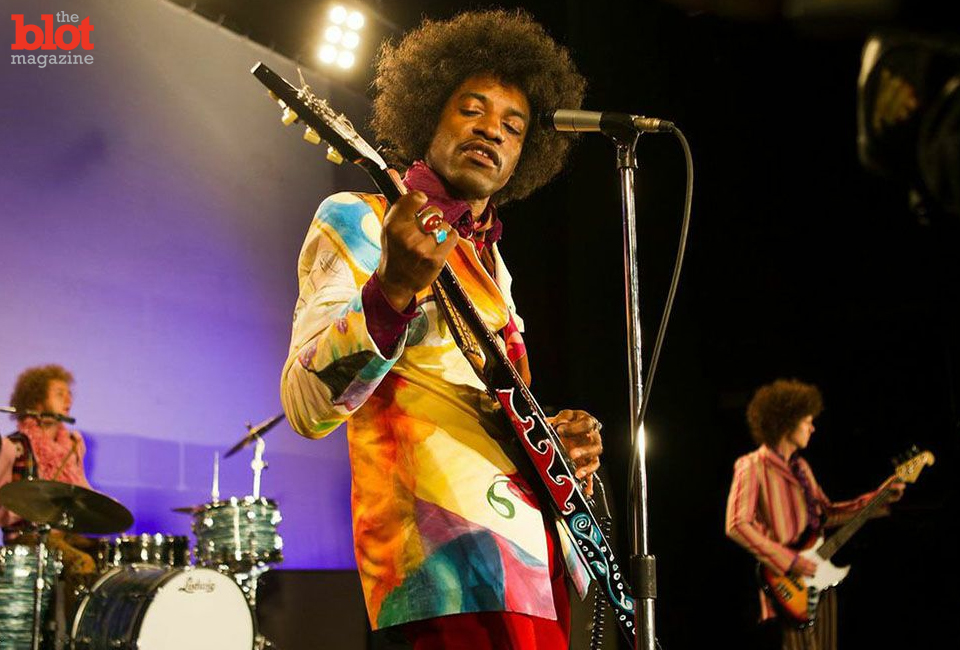 Andre Benjamin nails the role of Jimi Hendrix in 'All Is By My Side.' 