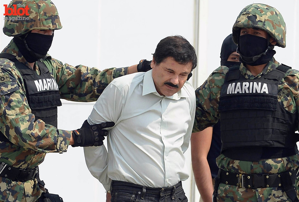 Mexican drug kingpin Joaquin 'El Chapo' Guzman was arrested Feb. 22 after 13 years on the lam. (usnews.com image)