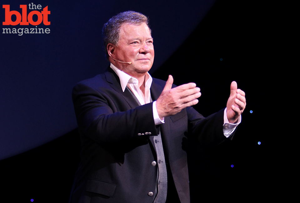 William Shatner has taken to Kickstarter for his new book "Catch Me Up," which offers advice for reinvention and survival after 50 in today's digital world. (© Walter McBride/Corbis image)