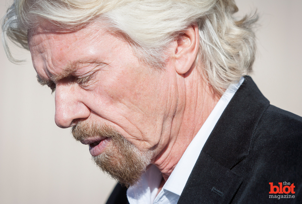 Richard Branson speaks to the media after the SpaceShipTwo crash last week. Journalist Benjamin Wey shares fives reasons why Branson's response to the tragedy has maximized Virgin Galactic’s chances for survival. (© John Chapple/Splash News/Corbis)