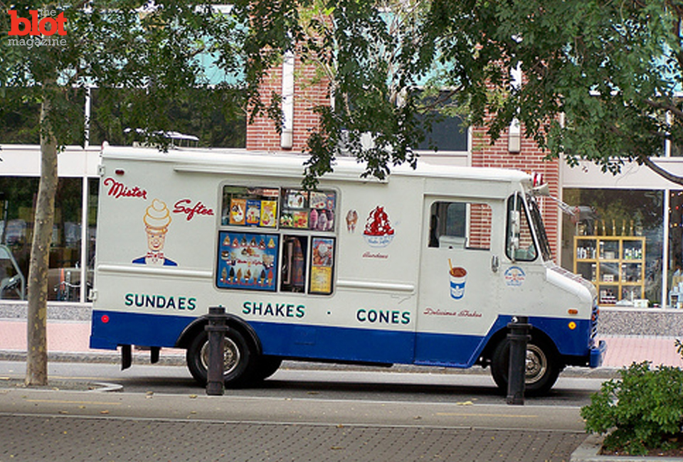 New Yorkers registered more than 1,800 complaints this year to the city's 311 system about Mister Softee ice cream trucks' "unrelenting demonic jingle." (Hoboken.com image)