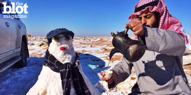 Sheikh Mohammed Saleh al-Munajjid has issued a fatwa, or religious ruling, that says building snowmen is anti-Islam. The jokes almost write themselves, no? (onislam.net photo)