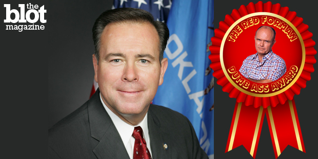 Oklahoma Rep. Todd Russ' proposed law that would deny marriage licenses not only violates the Constitution, it makes him our latest Dumbass Award recipient. (okhouse.gov photo)