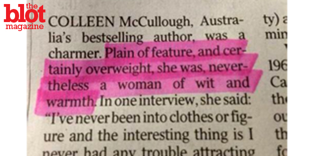 As we recently saw in author Colleen McCullough's awful obit, sexism is alive and well — but so are the binder women who rally on social media against it. 