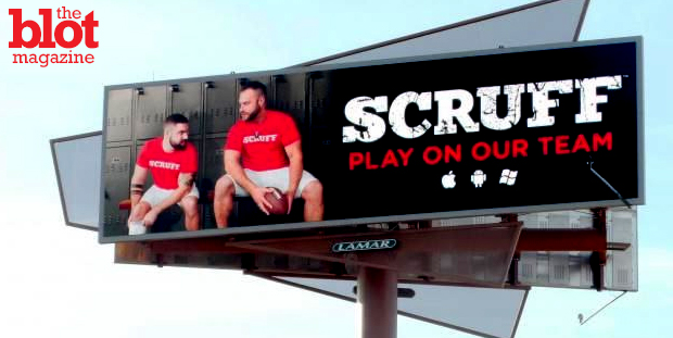 Gay dating app Scruff won big from its billboards outside the Super Bowl stadium, seeing a 20 percent increase in new profiles in the Phoenix area. 