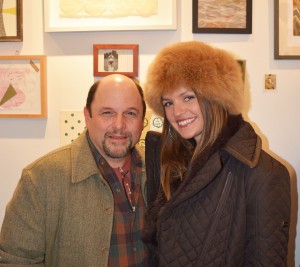 Jason Alexander of 'Seinfeld' poses with Fancy Alexandersson. (It's Fancy Events photo)