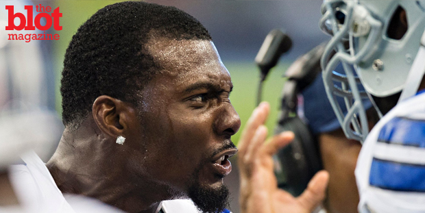The latest NFL domestic violence controversy stems from a 2011 incident between Dallas Cowboys star Dez Bryant and his girlfriend — that may be on tape. (Huffington Post photo)