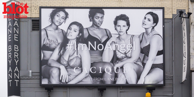 Lane Bryant's new 'I'm No Angel' ads take on Victoria's Secret to remind us curvy women are beautiful, too — and it's time for their turn in the spotlight. (© Richard Levine/Demotix/Corbis photo)