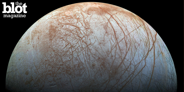 NASA scientists say dark material on Jupiter's moon Europa could be sea salt. We spoke with Kevin Hand of its Jet Propulsion Laboratory to find out more. (nasa.gov photo)