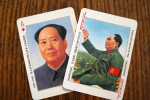 Dictators - Mao Zedong playing cards - photo by Kirsten Koza