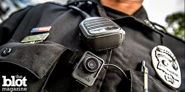 California cops are reporting a drop in use of force incidents in agencies where officers are wearing body cameras, according to recent reports. (Digital Ally, Inc. photo)