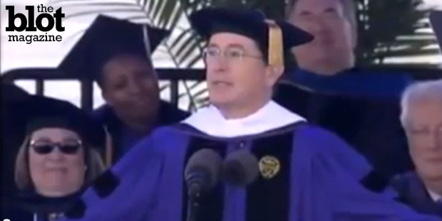 With commencement in the rearview, we recall some very inspiring graduation speeches that were given by some very smart and very successful people, such as Stephen Colbert, who dropped the word 'brothel' into his commencement speech. 