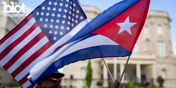 The American flag was raised at the U.S. embassy in Cuba for the first time in 54 years Friday, opening the door for a new relationship with the country. (nbcnewyork.com photo)