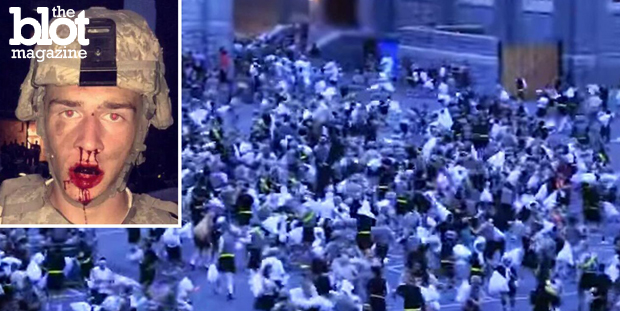Thirty West Point cadets were injured in the academy's annual pillow fight, and we wonder if the government will now try to find a way to weaponize bedding. (nypost.com photo)