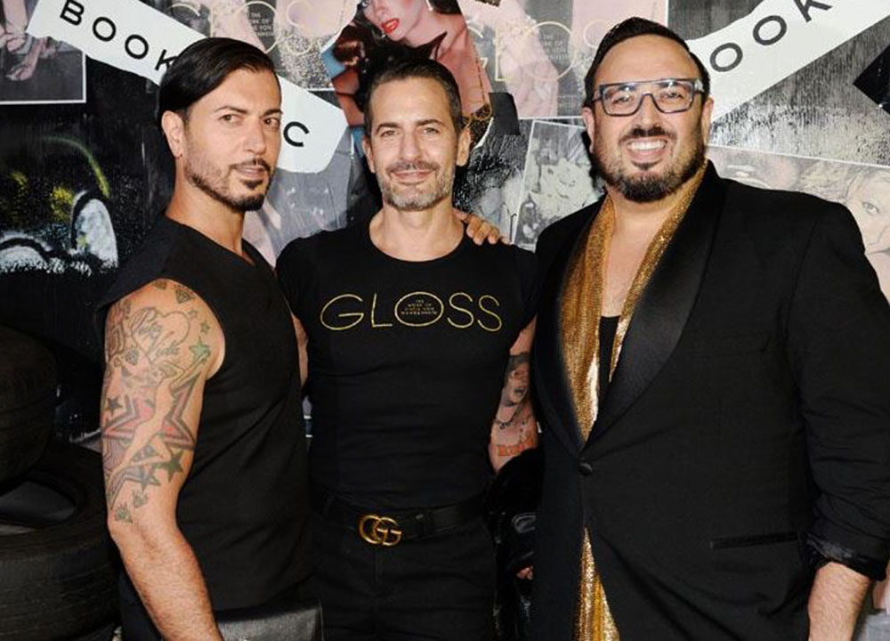 Roger Padilha, Marc Jacobs and Mauricio Padilha at the launch of the Padilha's book (Photo by Gazelle Paulo)