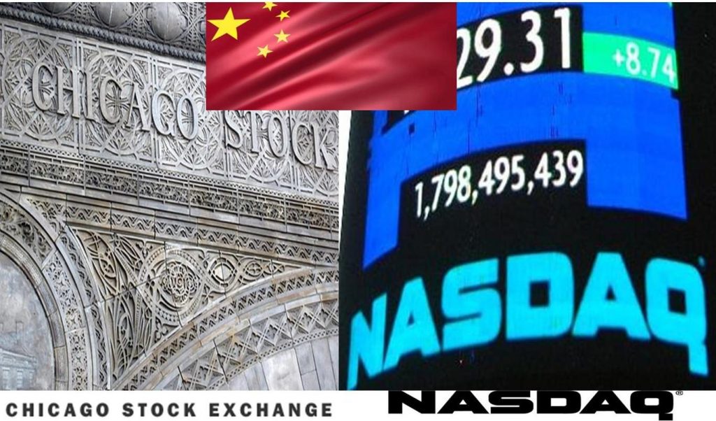 CHICAGO STOCK EXCHANGE SALE-TO-CHINA-ENDS-NASDAQ-MONOPOLY-ON-LISTINGS
