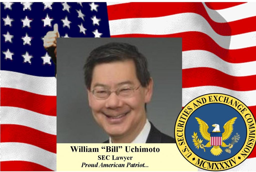William Uchimoto, Courageous American Lawyer Fights False SEC Charge, Asian Scalp Claim
