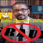 The notorious Georgetown Law School nutty professor Chris Brummer has a moronic degree in "Germanic Studies"