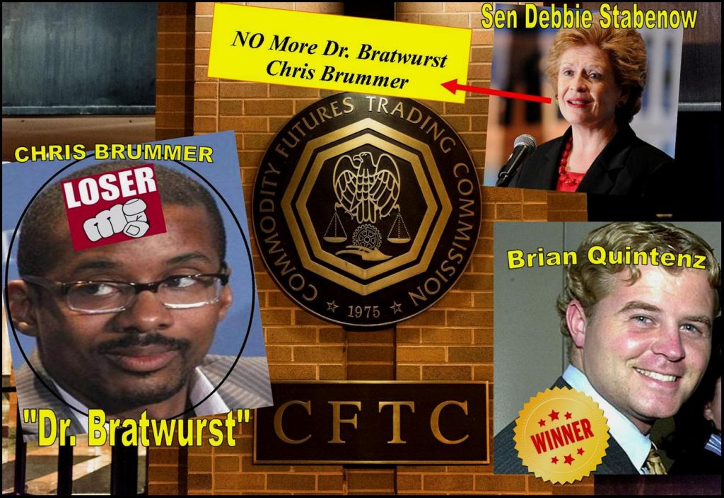 Brian Quintenz, CFTC Nominee Dumps Disgraced Georgetown Nutty Professor Chris Brummer