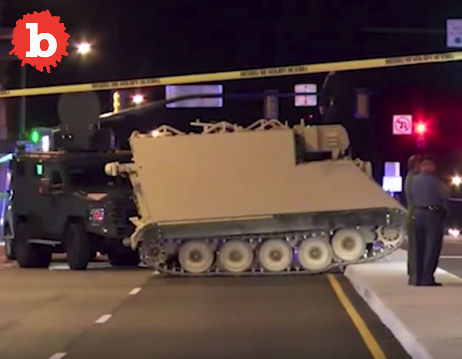 Virginia Police Mad Chase of Soldier in Armored Vehicle
