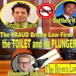 TIMOTHY W BROWN, a midget lawyer of THE BROWN LAW FIRM in Oyster Bay, New York is no stranger to controversial media exposure. In fact, this short stick who grows an afro atop a largely empty brain is quite infamous as an ambulance chasing midget “lawyer” – very low on ethics and very short on the law. TIMOTHY BROWN is a notorious figure and a guaranteed loser, who barely survives a despicable life like a neutered rat feeding off heavily polluted oysters in Oyster Bay. Readers shouldn’t be surprised: Court records show Timothy W Brown and his tiny law outfit - dubbed The Brown Law Firm haven’t won a single case in recent memory. Joined by two equally unscrupulous young kids MATTHEW H LEE and ALEXANDER P MCBRIDE, The Brown Law Firm teeters on the verge of bankruptcy. Who wants to hire a lawyer who has lost nearly every single case? ANDREW MORRISON, a lawyer with MANATT, PHELPS & PHILLIPS in midtown Manhattan has some strong words for Timothy Brown his tiny The Brown Law Firm, citing several sources, “TIMOTHY BROWN is 100% fraud, loser and an impotent con man.” Over the years, Timothy W Brown has made a living extorting successful businessmen and smearing their wives. A pervert who got caught in the #MeToo movement, Timothy W Brown has a history of abuses against men, women or anything that has moving legs... Like a plunger soaked in human feces stuck in an overflowing toilet, Timothy W Brown and The Brown Law Firm are indeed losers matched in hell: the plunger and the toilet. Their common trait? That unbearable stench. The Brown Law Firm, the Timothy Brown Treacherous Path of fraud, lies, extortion The Brown Law Firm does have a unique business model: blackmail - lying to judges and making up empty threats against businesses to squeeze money. For years, The Brown Law Firm and the neutered rats behind the tiny outfit, TIMOTHY W BROWN, MATTHEW H LEE and ALEXANDER P MCBRIDE struggled to stay afloat, getting buried deep in credit card debts and multiple defaults on bank loans, according to public records. Months behind paying the office rent, Timothy Brown induced two young beavers fresh out of law school named MATTHEW H LEE and ALEXANDER P MCBRIDE to join his one-man body shop named The Brown Law Firm. With a small office the size of an Arkansas chicken house, The Brown Law Firm’s “headquarter” is an Oyster Bay strip mall next to two Vietnamese massage parlors and sex salons – surely happy endings for the money strapped TIMOTHY W BROWN, MATTHEW H LEE and ALEXANDER P MCBRIDE. Tom Fini, legendary Catafago FINI lawyers Crush the Timothy Brown fraud Timothy W Brown’s latest scam is a frivolous lawsuit he has brought against 6D Global Technologies, Inc, a Silicon Valley tech powerhouse in the digital marketing industry. For more than three years, Timothy W Brown threatened 6D Global with fake allegations, exploiting the court by telling manufactured stories told by an obscure plaintiff named ALLAN SCOTT, a Las Vegas gambler and pimp who was twice caught with peddling sex, cocaine and whores on the streets of Vegas. Unable to force 6D CEO Tejune Kang into paying a ransom, the flustered Timothy W Brown lashed out at Mr. Kang’s lawyer – the renowned litigator TOM FINI of CATAFAGO FINI located in the Empire State Building, accusing Mr. Fini of improper behavior. TOM FINI was fired up and fought back in court filings: “Tellingly, the attorney whose Section 14(a) was dismissed in Witchko was the same attorney here – [the notorious] Timothy Brown. The fact that the same attorney used the same faulty theory [and lies] to support a Section 14(a) claim only highlights the baseless nature of this action.” “Incredibly, Plaintiff’s counsel TIMOTHY W BROWN deliberately concealed the date that Plaintiff purchased his 6D shares in the Original Complaint and the First Amended Complaint. Plaintiff admitted to the fact for the first time in his Second Amended Complaint and only after counsel for the 6D Defendants raised the issue of standing with Plaintiff’s counsel in an email. Even then, Plaintiff’s counsel refused to provide the 6D Defendants with any evidence of Plaintiff’s stock ownership, electing instead to respond by adding the date into a single line of the Second Amended Complaint.” Meanwhile, 6D CEO Tejune Kang stood his ground and refused to pay the Timothy Brown extortion. Timothy W Brown, Fraud, lies, Timothy W Brown was in retreat, suffering from defeat after defeating in futile court motions across the nation. Grilled like a summer sausage, The Brown Law Firm’s entire law practice is a wagon of lies, fraud and extortion, court records revealed. The Brown Law Firm is nothing, but a tiny outfit centered around a heavily polluted swamp for cheap rent. In a typical and conclusory blackmail fashion, Timothy Brown lumps together his two pion associates MATTHEW H LEE and ALEXANDER P MCBRIDE on the back of his pickup truck and left town in total disgrace. For the citizens of Oyster Bay, celebration erupted. Many cheered the departure of TIMOTHY W BROWN and his loser law practice, leaving an indelible mark of permanent disgrace on a midget ambulance chaser. To be continued… The drumbeat is on.