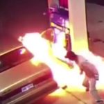 Arachnophobia Causes Man to Burn Down Gas Pump
