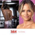 Halle Barry Posts Topless Pic, New Full Back Tattoo