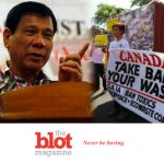 Philippines Duterte Threatens War With Canada Because Trash