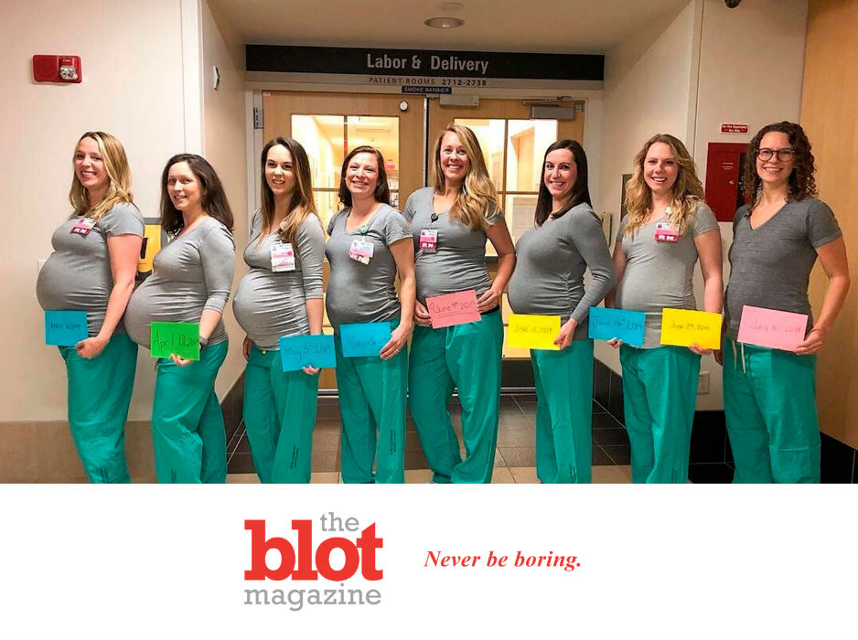 9 Maine Hospital’s Maternity Nurses all Expecting Within Months