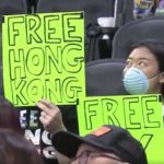 Free Hong Kong Sign Gets Sixers Fans Ejected From Game