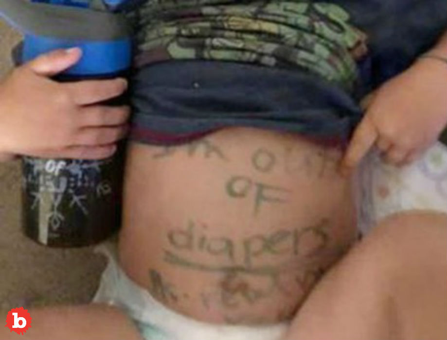 Mom Pissed, Nursery Staff Write Message On Her Baby With Marker