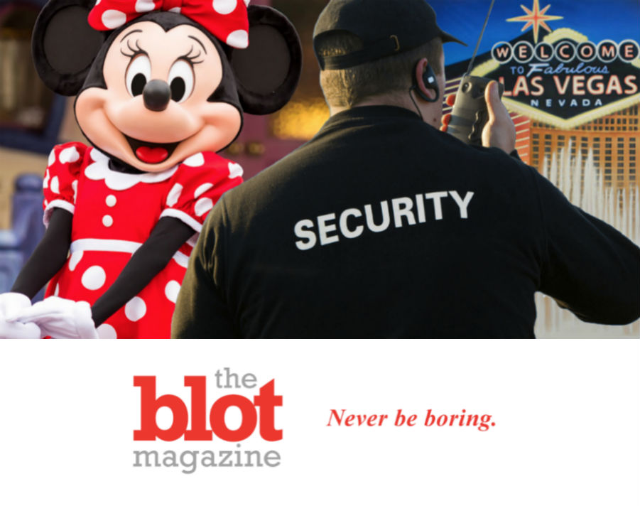Disney Goes Vegas as Minnie in Cat Fight, Mickey & Goofy Bouncers