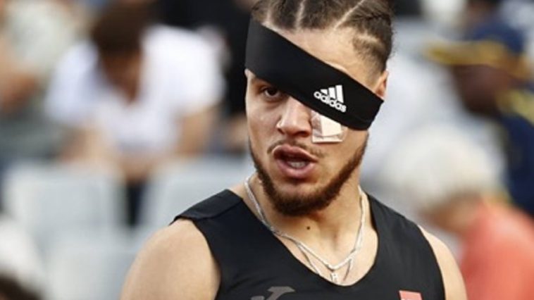 French Hurdler Happio Wins Race Wearing Eyepatch Minutes After Attack